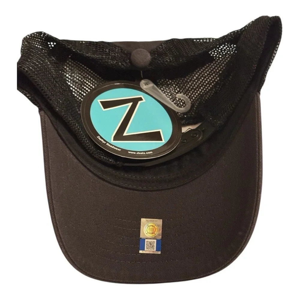Michigan State Spartans NCAA Zephyr Black Adjustable Snapback Trucker Hat